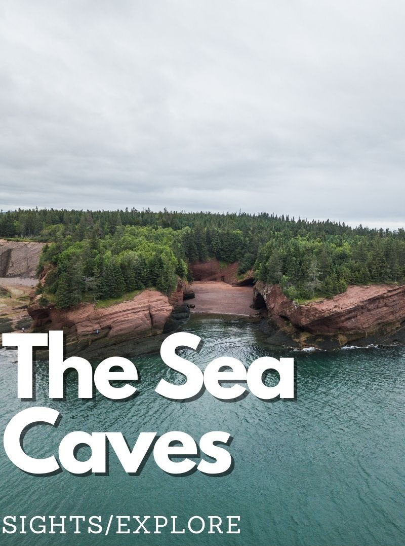 The sea caves